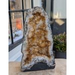 Zeer speciale Citrien  geode kleine middenmaat