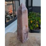Super Obelisk Roze Amethist extra kwaliteit en extra large