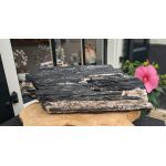 Extra ruwe Zwarte Toermalijn (schorl) XL met Mica  en Albiet