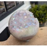 Super kwaliteit Amethist Aura  cluster bol 10 cm