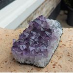 Super Amethist cluster donkerpaarse grote kristallen