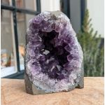 Super kwaliteit  'Maraba' Amethist cluster puntgeslepen Brazilie