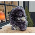 Super kwaliteit Amethist cluster staand donkerpaarse kristallen