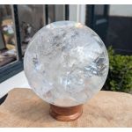 Super heldere  Bol XL in extra extra kwaliteit Bergkristal 150 mm