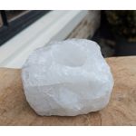 Super heldere witte Theelichthouder Bergkristal Brazilie