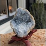 Schitterende  Celestine cluster extra kwaliteit blauwe kristallen