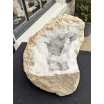 Marokkaanse Bergkristal Geode 'schaal'  XXL extra kwaliteit  nu in prijs verlaagd!