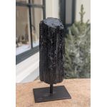 Zwarte Toermalijn , Schorl, op standaard