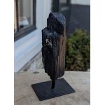 Zwarte Toermalijn , Schorl, op standaard