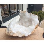 Super kwaliteit Marokkaanse Bergkristal Geode 'schaal' XL spatzuivere kristallen