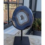 Super heldere  Agaathelft large natuur  op standaard