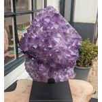 Super Amethist cluster XL in standaard