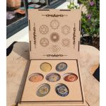 Prachtige cadeau doos Chakra stenen extra kwaliteit
