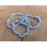 Chalcedoon blauw armband