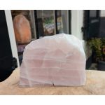 Rozekwarts Boekensteunen superzachte doorschijnende kwaliteit  large