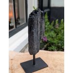 Zwarte Toermalijn , Schorl, op standaard
