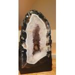 Bergkristal Geode kleine middenmaat