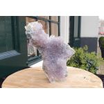 Flower Amethist cluster medium large satijnzacht paars