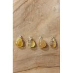 Gele fluoriet hanger