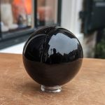 Zwarte Obsidiaan bol large