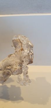 Bergkristal splitter armband