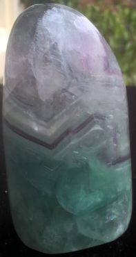 Fluoriet paars en groen freeform