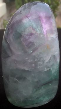 Fluoriet paars en groen freeform