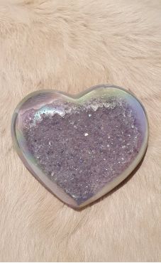 Agaat hart druzy