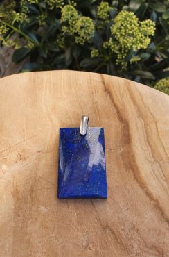 Lapis Lazuli zilveren hanger