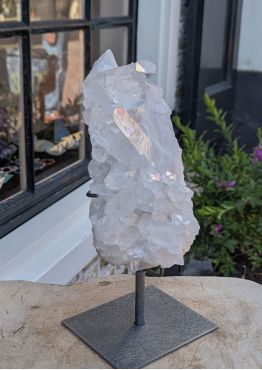 Super zuivere en heldere Bergkristal cluster large in standaard Brazilie