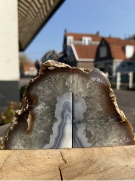 Super kwaliteit Agaat boekensteunen natuur kopen?