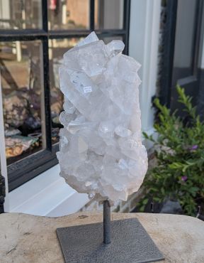 Super zuivere en heldere Bergkristal cluster large in standaard Brazilie