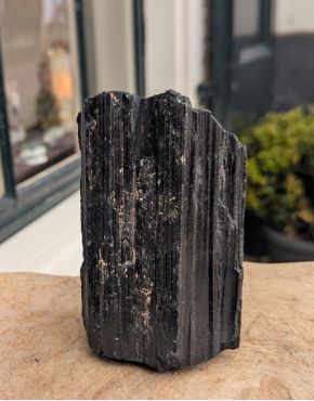 Super kwaliteit Zwarte Toermalijn schorl  ruw  large