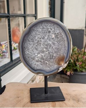 Agaathelft op standaard natuur