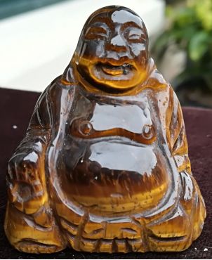 Tijgeroog Buddha medium