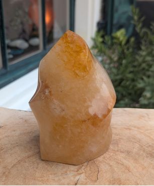 Extra kwaliteit Limonietkwarts  (Golden Healer) vlam