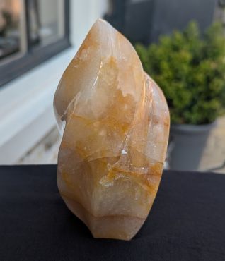 Extra kwaliteit Limonietkwarts(Golden Healer) vlam