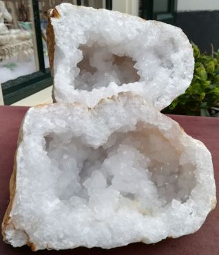 Marokkaanse Bergkristal geode extra groot