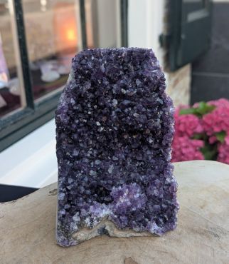 Super kwaliteit Amethist cluster Uruguai staand