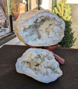 Super kwaliteit Marokkaanse Bergkristal Geode large