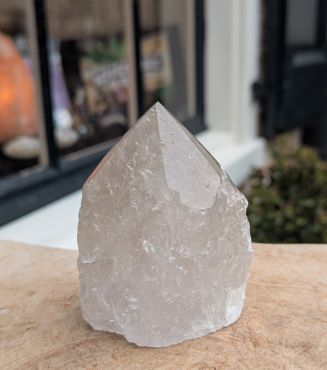 Super kwaliteit Rookkwarts geslepen ruwe punt