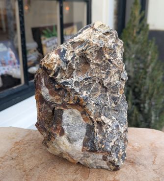 Agaat lamp ruw natuur