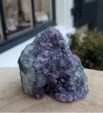 Amethist cluster Uruguai klein