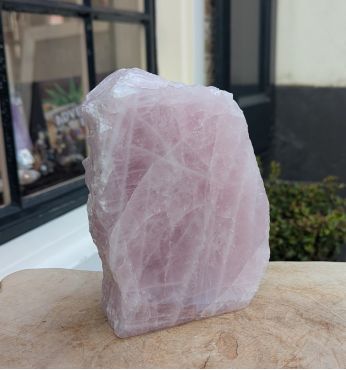 Extra kwaliteit Rozekwarts ruw XL Brazilie