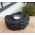 Zwarte obsidiaan theelicht ruw