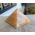 Schitterende kwaliteit Oranje calsiet pyramide