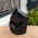 Zwarte obsidiaan ruw met geslepen punt