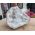 Nu voor een gereduceerde prijs! Speciale Super kwaliteit ruwe en 'sneeuw' witte Marokkaanse Bergkristal Geode  !