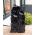 Zwarte Obsidiaan sculpture ruw