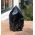 Zwarte obsidiaan ruw met geslepen punt